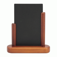 Ardoise de table finition acajou (ELE-M-SM) - SECURIT - 0615402158275