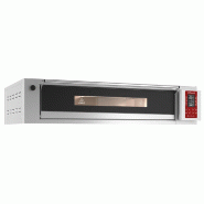 Diamond - Four modulaire électrique 3 plaques, capacité 3x 600x400 mm, Touch Screen - réf. FT3M-18T - gris inox AKS-FT3M-18T