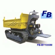 Mini-dumper pro 13 cv - 1 tonne - tout hydraulique