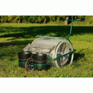 Ramasse pommes sur roues - léger et maniable, piques espacés de 2 cm - Référence 854510 Ramasse pommes sur roues - léger et maniable, piques espacés de 2 cm - Référence 854510