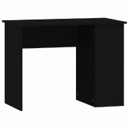 VidaXL Bureau Noir 100x55x75 cm Bois d'ingénierie Modèle Apex Terrasse - noir 823025