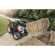 4100 - 4130 expert cvt tracteur agricole - steyr - puissance 100 à 130 ch