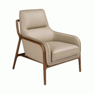 AC ANGEL CERDA Angel Cerdá Fauteuil en cuir vison 5177C 72 x 90 x 90 - beige fourrure 8435631040552