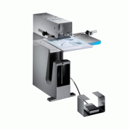 Agrafeuse électrique Rinak - modèle confortable et flexible pour copy shops, imprimeries, écoles