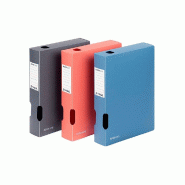 Boîte de classement Business Class carton rigide mat multicolore 6 cm Viquel - 3135251424156