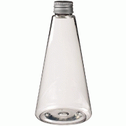 Bouteille type flacon Marie PET transparent 25cl - par 100