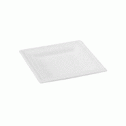 ECOLOMIQUE - 50 Pcs - Assiette carrée blanche en pulpe 16 x 16 cm - ECO210APU1617 - blanc Bagasse ECO210APU1617 ECOLOMIQUE - 50 Pcs - Assiette carrée blanche en pulpe 16 x 16 cm - ECO210APU1617 - blanc Bagasse ECO210APU1617