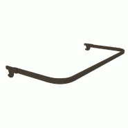 Guidon penderie L90xP35cm - acier Used - finition métal brut - style industriel et vintage