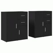 Helloshop26 - Buffet bahut commode armoire meuble de rangement organisateur cuisine salle de séjour salons lot de 2 60 x 31 x 70 cm 02_0036914 - 3000 Helloshop26 - Buffet bahut commode armoire meuble de rangement organisateur cuisine salle de séjour salons lot de 2 60 x 31 x 70 cm 02_0036914 - 3000