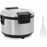 Helloshop26 - Chauffe cuiseur à riz 19 litres acier inoxydable aluminium PP téflon argenté 14_0008660 - 3000221217277 Helloshop26 - Chauffe cuiseur à riz 19 litres acier inoxydable aluminium PP téflon argenté 14_0008660 - 3000221217277