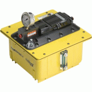 Pompe hydraulique pneumatique Turbo II - PACG30S8S - Débit d'huile 2.46 l/min à 7 bar - Distributeur mont télécommande_0