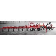 Spider 1500/14 t faneuse rotative robuste avec 14 rotors - sip - largeur de travail 14,80 m