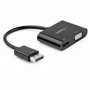 StarTech Adaptateur DisplayPort vers HDMI VGA - Dongle