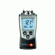 Testo 606-2 - Hygromètre pour l'humidité de l'air et des matériaux - Testeur d'humidité bois, murs, plâtre et autres
