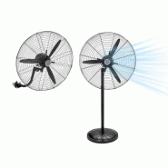 Ventilateur Industriel 2-en-1 (pied & Mural) – 130w - 8682744812549