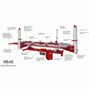 Banc de redressage - Goliath (Chief) - capacité 10 tonnes - fabriqué aux USA