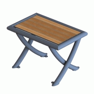 Banc public en bois buton industries bai 60 Banc public en bois buton industries bai 60