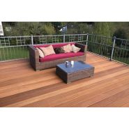 Bankirai - Lames de terrasses bois exotique avec profil antidérapant - 20 x 140 mm - Moulures du Nord Bankirai - Lames de terrasses bois exotique avec profil antidérapant - 20 x 140 mm - Moulures du Nord