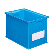 Caisse plastique 40.5 litres bleu Caisse plastique 40.5 litres bleu