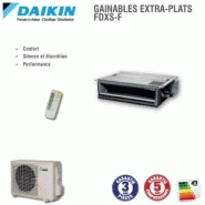 Fdxs35f+ rxs35l3 - climatiseur split réversible gainable - daikin