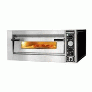 Four à pizza électrique 4 x Ø34 cm (5 kW - 380V) PREMIUM / GOLDINOX - gris inox 3701770822294 Four à pizza électrique 4 x Ø34 cm (5 kW - 380V) PREMIUM / GOLDINOX - gris inox 3701770822294