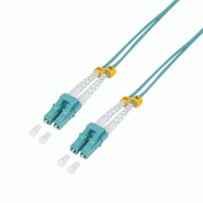LogiLink Professional Câble Patch à fibre optique, LC Duplex - LC Duplex, 15 m - 4052792017717