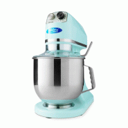 Mixer planétaire professionnel 7 L - 11 vitesses, 2 kg de pâte - bleu