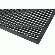 NNOTRAX TAPIS CAILLEBOTIS SANITOP EN CAOUTCHOUC - LONGUEUR 2,97 X LARGEUR 0,91 MÈTRES NOIR NNOTRAX TAPIS CAILLEBOTIS SANITOP EN CAOUTCHOUC - LONGUEUR 2,97 X LARGEUR 0,91 MÈTRES NOIR