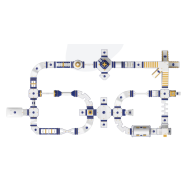 Parcours  gonflable aquatique - AquaPark Evo 125