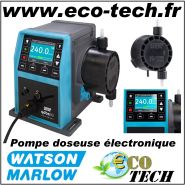 Pompe doseuse watson marlow compatibilité chimique qdos120