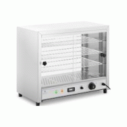 Royal Catering - Royal Catering RC-WC001 Vitrine Chauffante Présentoir Chauffant De Maintien Au Chaud À Poser(1 000 W, 30 - 85 °C, 3 Grilles De - a