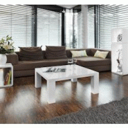 SalesFever Table basse carrée | Laqué haute brillance | Bois MDF | L 90 x P 90 x H 40 cm | blanc - blanc Bois manufacturé 399286 SalesFever Table basse carrée | Laqué haute brillance | Bois MDF | L 90 x P 90 x H 40 cm | blanc - blanc Bois manufacturé 399286