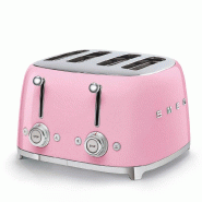SMEG Grille-pain 4 Fentes 950w Rose tsf03pkeu - rose TSF03PKEU