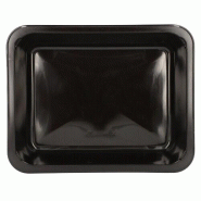 Starpak 500 barquettes micro-ondes PP non compartimentées 1330 ml barquettes repas noires - noir plastique polypropylène 88433