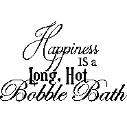 Sticker Happiness is a long, hot Bobble Bath