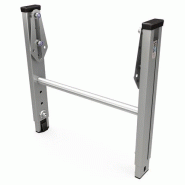 Supports de pieds pour courbes flexibles SOCO SYSTEM - hauteurs réglables avec roulettes
