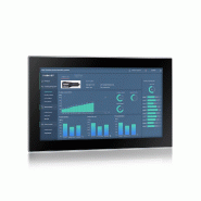Panel PC industriel fanless 13,3 pouces Full HD tactile capacitif IP66 - EVI-133WAC