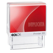 Colop Tampon encreur Printer 20 - Formule commerciale Duplicata Colop Tampon encreur Printer 20 - Formule commerciale Duplicata