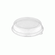 Couvercle transparent PET 20.5x3,7 cm pour bol 37108 - par 50