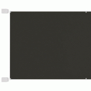 Helloshop26 - Auvent vertical 140 x 420 cm tissu oxford anthracite 02_0007493 - vert polyester 3000394247767