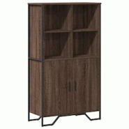 Helloshop26 - Buffet bahut commode armoire meuble de rangement organisateur cuisine salle de séjour salon haut 79,5 x 35,5 x 137,5 02_0033928 - 30002 Helloshop26 - Buffet bahut commode armoire meuble de rangement organisateur cuisine salle de séjour salon haut 79,5 x 35,5 x 137,5 02_0033928 - 30002