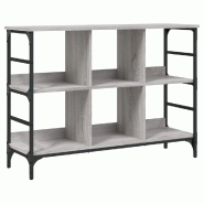 Helloshop26 - Buffet bahut commode armoire meuble de rangement organisateur cuisine salle de séjour salonsonoma 102 x 32 x 73,5 cm 02_0036267 - 30002 Helloshop26 - Buffet bahut commode armoire meuble de rangement organisateur cuisine salle de séjour salonsonoma 102 x 32 x 73,5 cm 02_0036267 - 30002