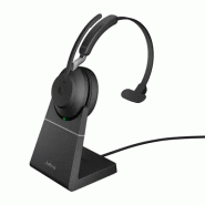Jabra Evolve2 65 Casque Sans fil Arceau Bureau/Centre d'appels USB Type-C Bluetooth Noir