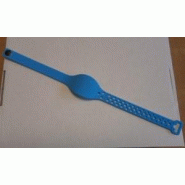 Bracelet RFID Mifare NXP 1K - Silicone Bleu - Étanche et submersible