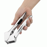 Presse-ail inox PRO avec panier pivotant