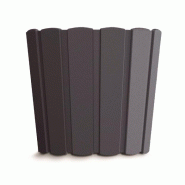 Prosperplast - Pot BOARDEE BASIC 1,4 L - 14,4x14,4x13 cm, anthracite - gris plastique polypropylène ZA3226