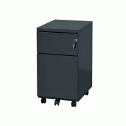 Caisson métallique mobile Slim 2 tiroirs - dossier suspendu - Vinco Caisson métallique mobile Slim 2 tiroirs - dossier suspendu - Vinco