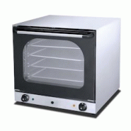 Romux® Four à Convection Électrique Professionnel avec 4 Plateaux 43x32 cm | Four à Convection Boulangerie et Pâtisserie - 300°C et 2600 W - 843 Romux® Four à Convection Électrique Professionnel avec 4 Plateaux 43x32 cm | Four à Convection Boulangerie et Pâtisserie - 300°C et 2600 W - 843