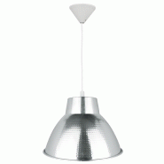 Suspension, e27 style industriel zipy aluminium chromé 1 x 60 w Suspension, e27 style industriel zipy aluminium chromé 1 x 60 w