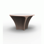 Table design in & out BIOPHILIA  - camel